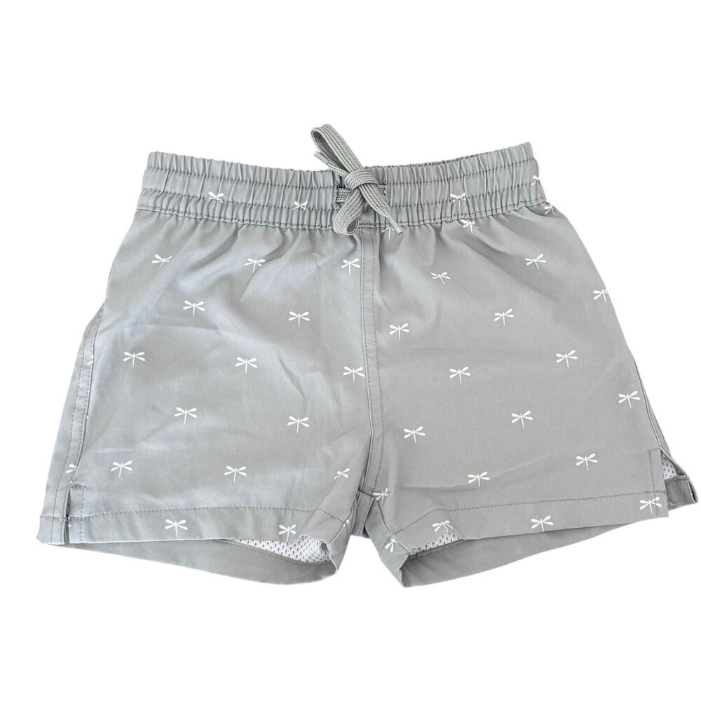Jamie Kay Dragonfly Toddler Swim Trunk Size 3Y Green Unisex